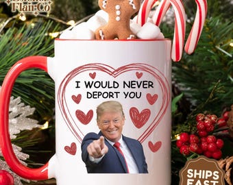 Funny Valentine Coffee Mug, Political Humor Gift