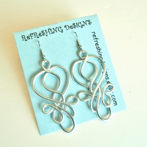 Lothlorien - Wire Work Earrings -  Customize your Color