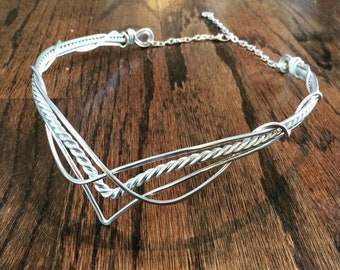 Elven Circlet HITHLAIN - Celtic Elvish Crown Bridal Tiara Wedding Hairpiece - Unisex - Choose Your Color - Hand Wire Wrapped - Ren Faire