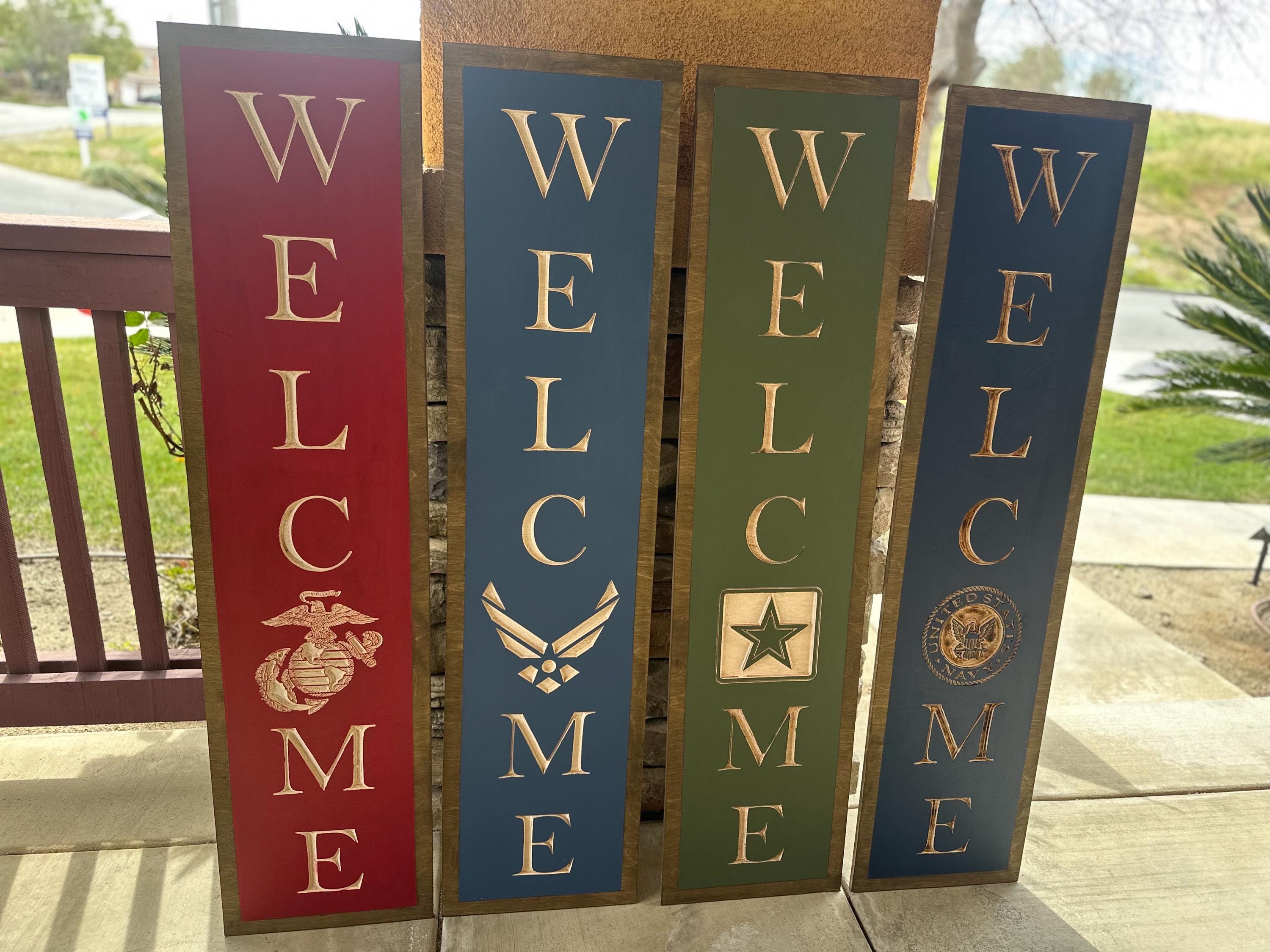 Military Welcome Signs - Etsy