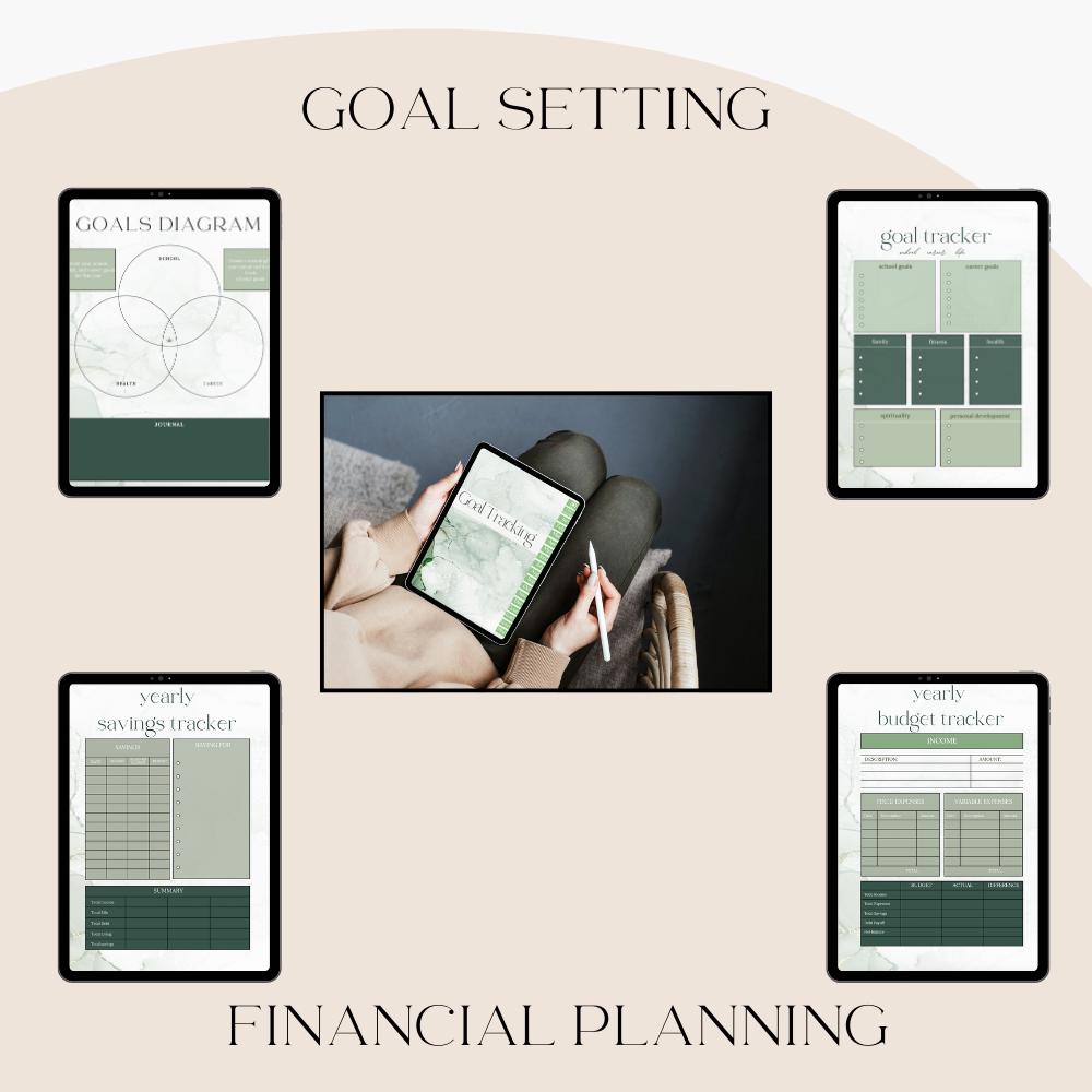 Digital Law School Student Planner | Undated Planner | Daily, Weekly ...