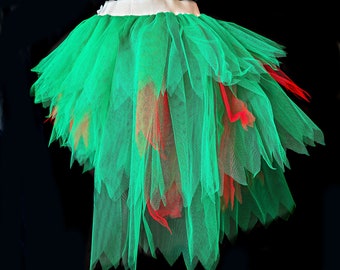 Ready To Post - Christmas Tree Tutu Adult Tutus Christmas Elf Tutu Adult Xmas Fancy Dress Tutus Green Tutus Santa's Helper Tutus UK Women's