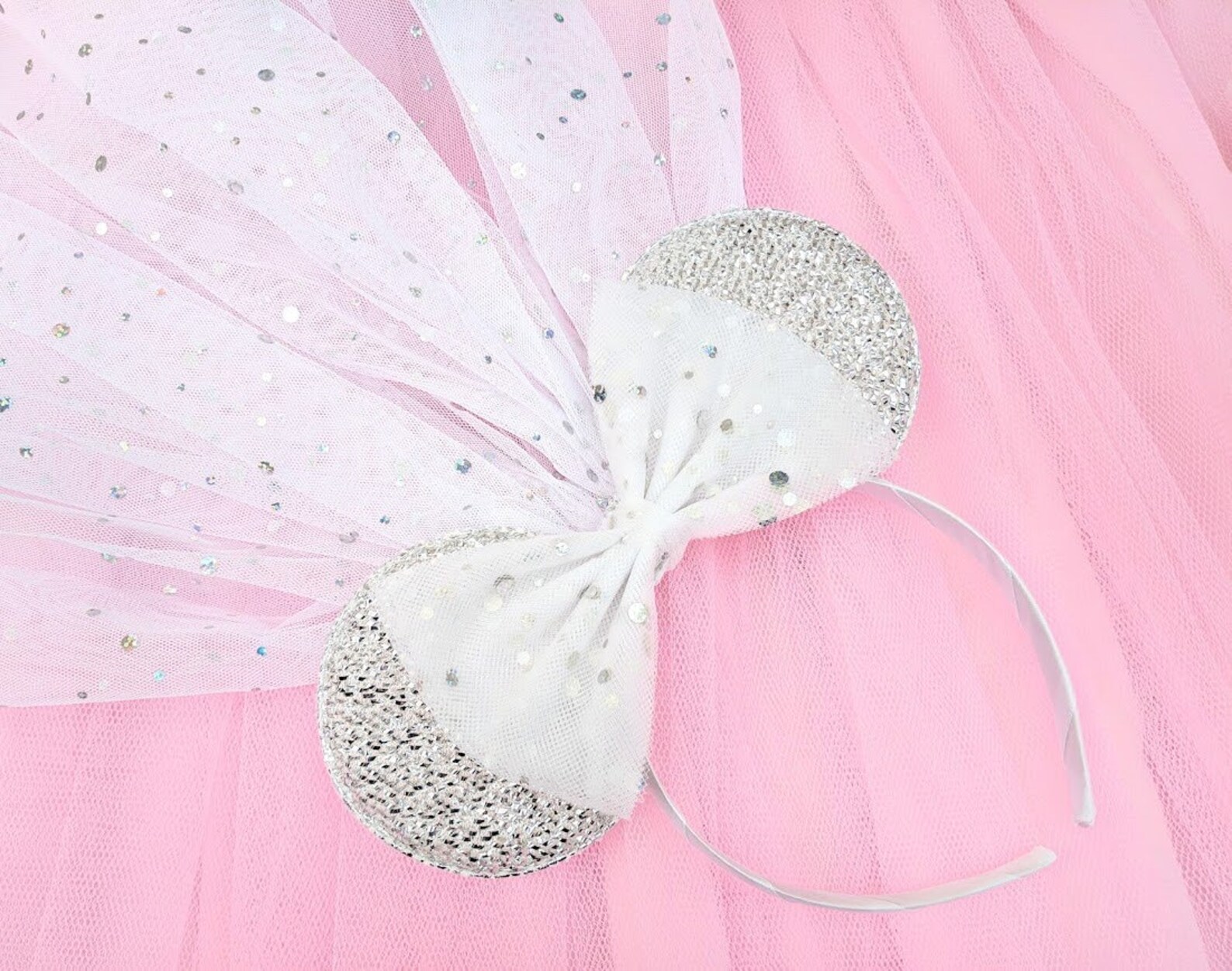 Design Your Own Disney Inspired Bridal Veil Minnie Mouse Ears - Etsy