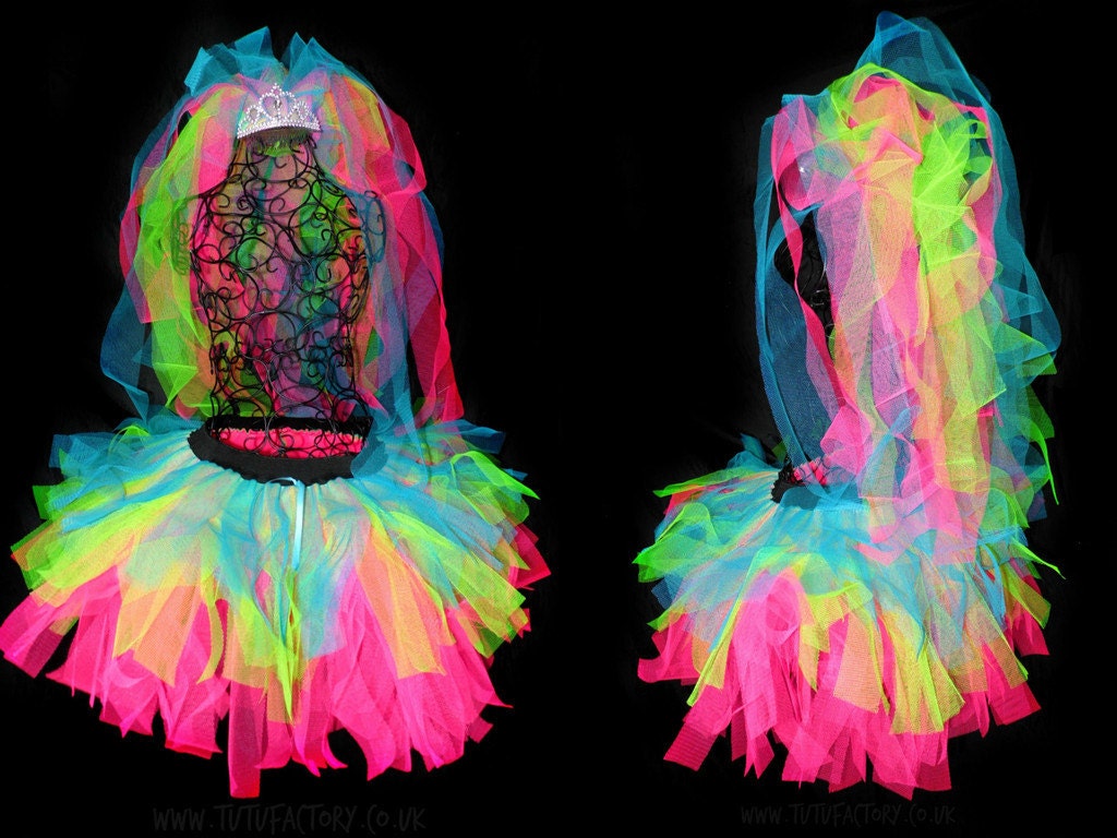 Neon 80's clearance outfit