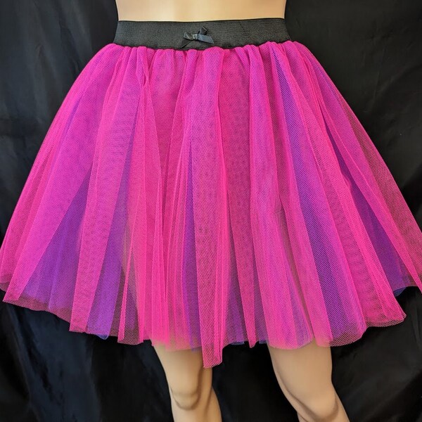 Listo para publicar - Plus Size Tutu 15" de largo Adulto Halloween Tutu Pink Tutus Purple Tutus Cheshire Cat Tutu Hocus Pocus Witch Tutus Neon Tutus