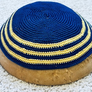 New, handmade crocheted kippah