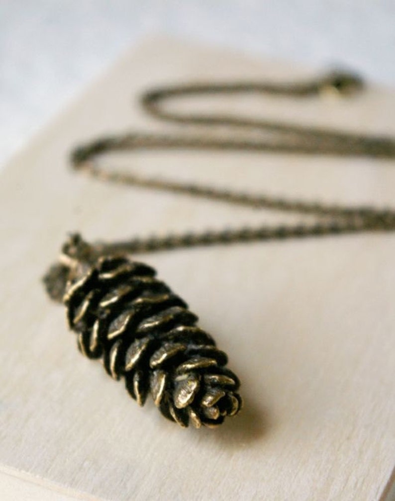 Pine Cone Necklace. image 4