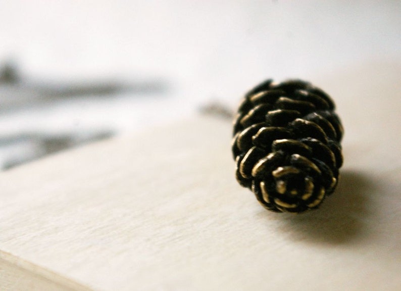 Pine Cone Necklace. image 3