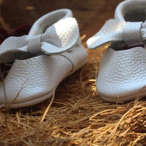 Italian Leather Baby Shoes With Ribbon Detail Stylish and Comfortable ...