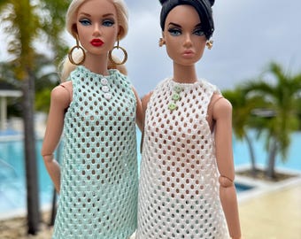 1:6 12" Fits fashion doll /FR dolls 60's Vacation outtfits