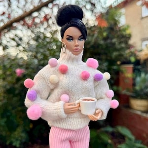 1:6 12" Fashion Royalty-poppen / FR Integrity Toys-poppen IJstrui en wafelrok