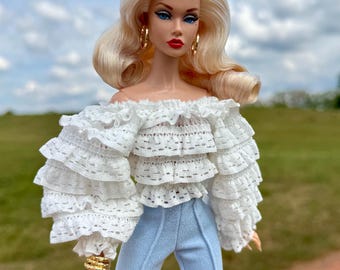 1:6 Fashion Dolls /FR Integrity Toys dolls Blouse and Capri Pants