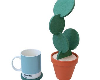 Cactus Coasters STL File: 3D Home Decor (Digital Download)