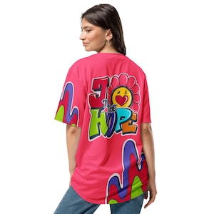J to the Hope World Baseball Jersey - Pink