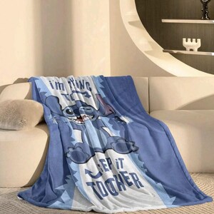 Stich Flannel Blanket - Soft & Comfortable image 2
