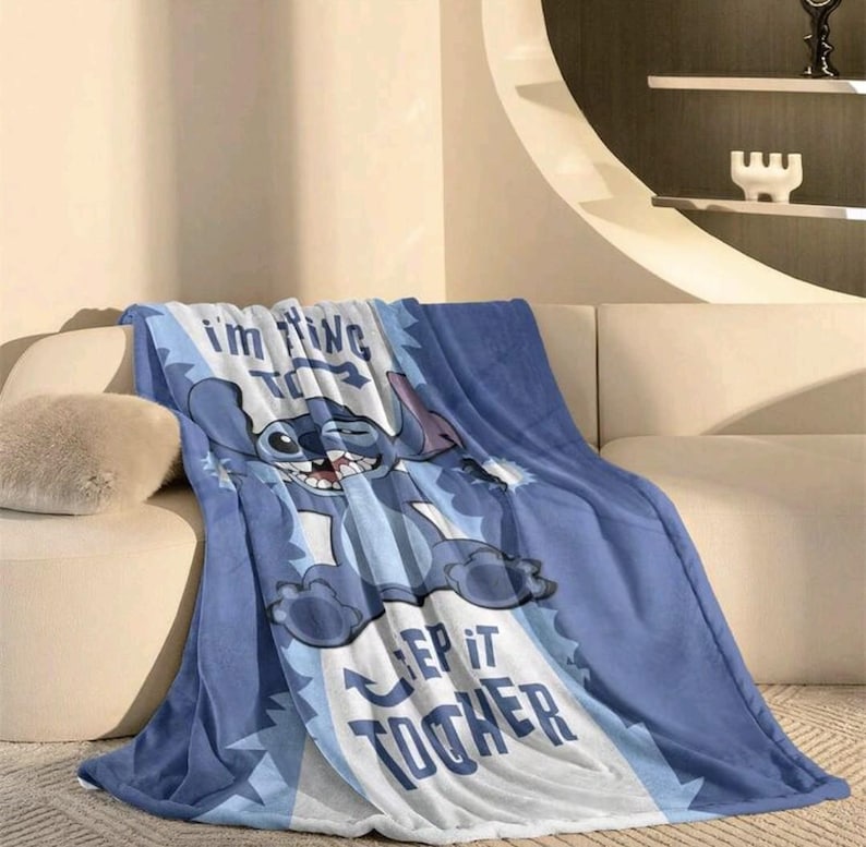 Stich Flannel Blanket - Soft & Comfortable image 2