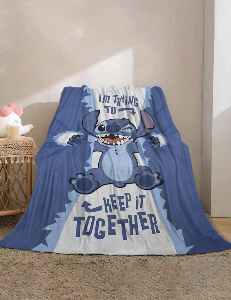 Stich Flannel Blanket - Soft & Comfortable image 4