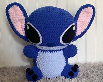 Crochet Jumbo Stitch Crochet Plushie Amigurumi Stitch
