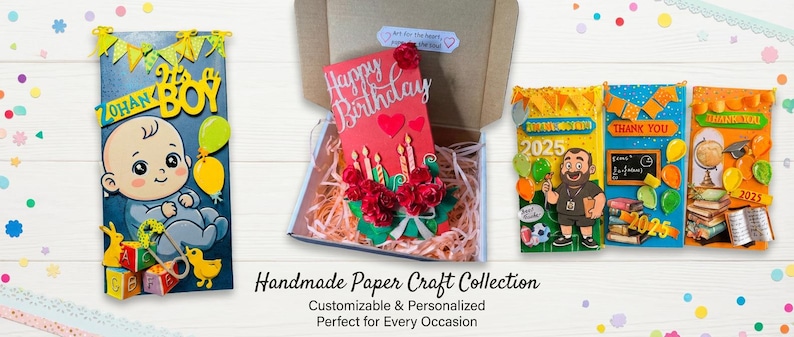 Tarjeta personalizada de chocolate Lindt: regalo de celebración hecho a mano imagen 8