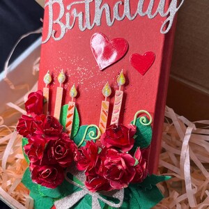 Tarjeta personalizada de chocolate Lindt: regalo de celebración hecho a mano imagen 4