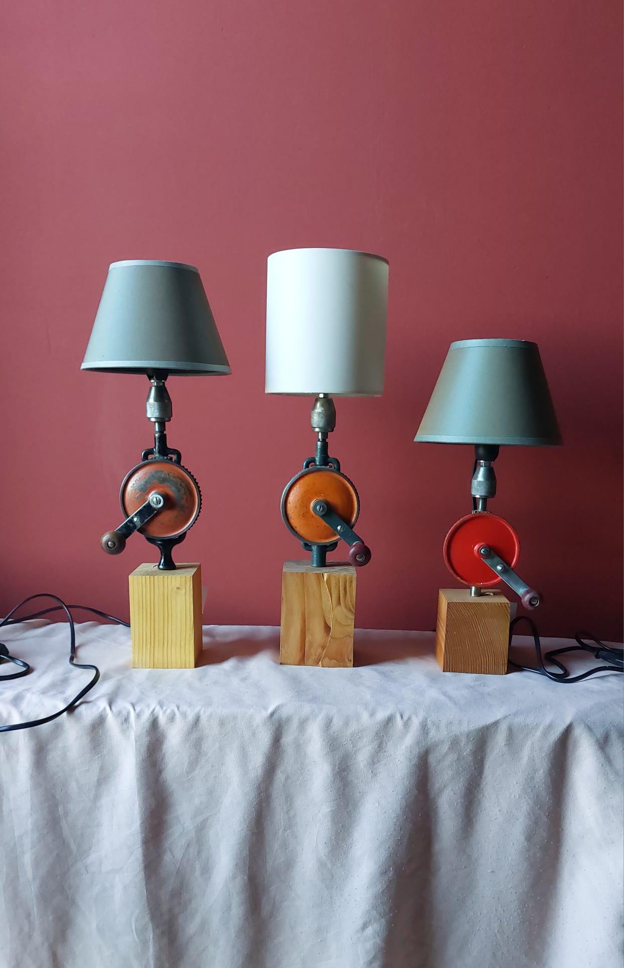 Lamps made from old tool - Etsy 日本