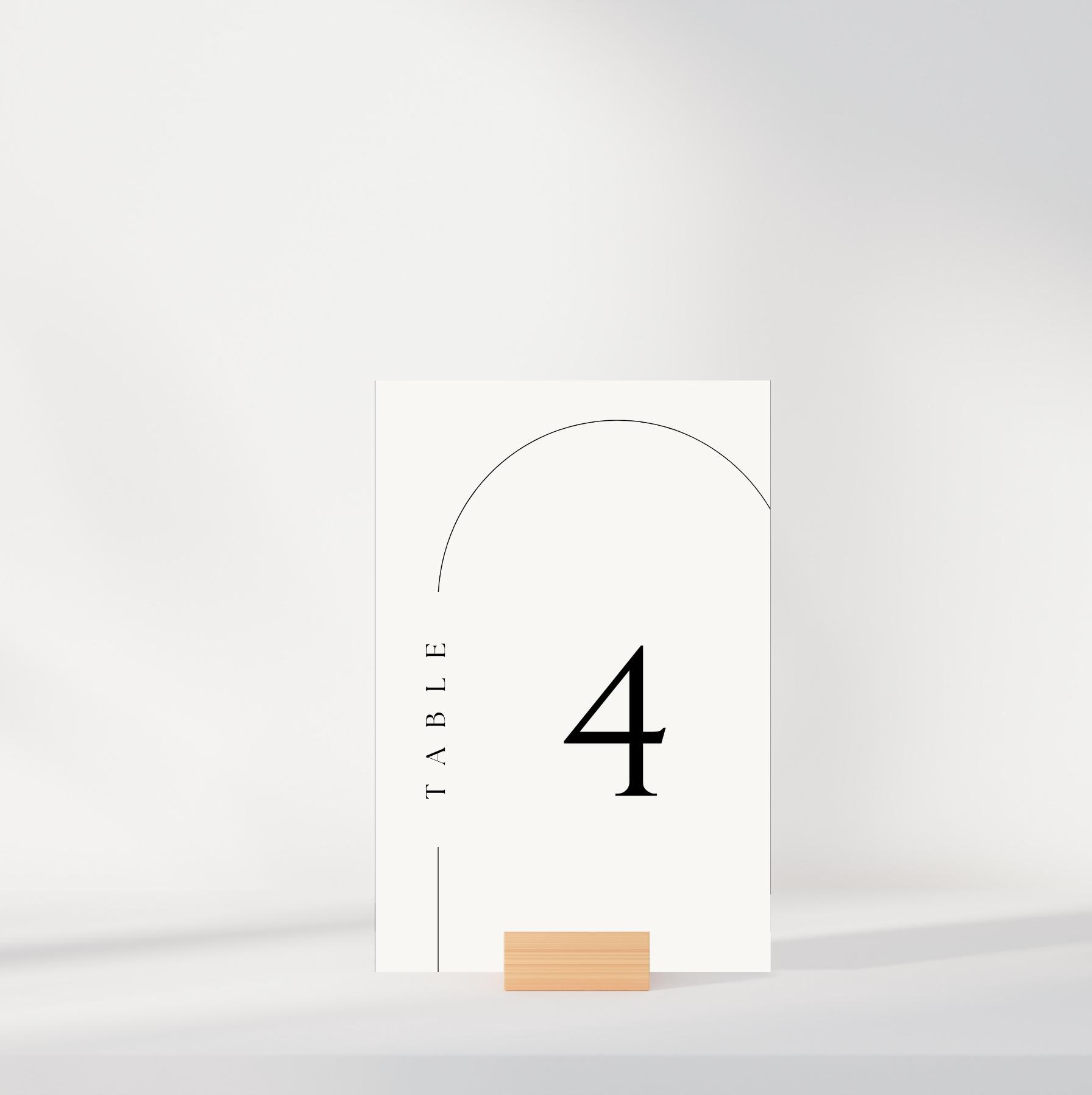 Editable Table Number Template, Wedding Table Numbers, Reception Dinner ...