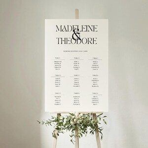 Wedding Seating Chart, Wedding Seating Chart Template, Wedding Seating Chart Sign, Wedding Table Chart, Seating Chart, Seating Chart Sign