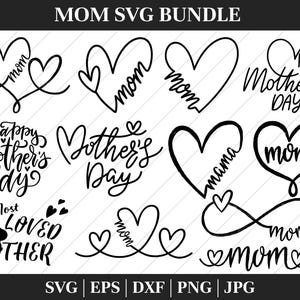 Mothers Day SVG Bundle, Mom life svg, Mama svg, Funny Mom Svg, Blessed mama svg, Mom of boys girls svg, Mom quotes svg png
