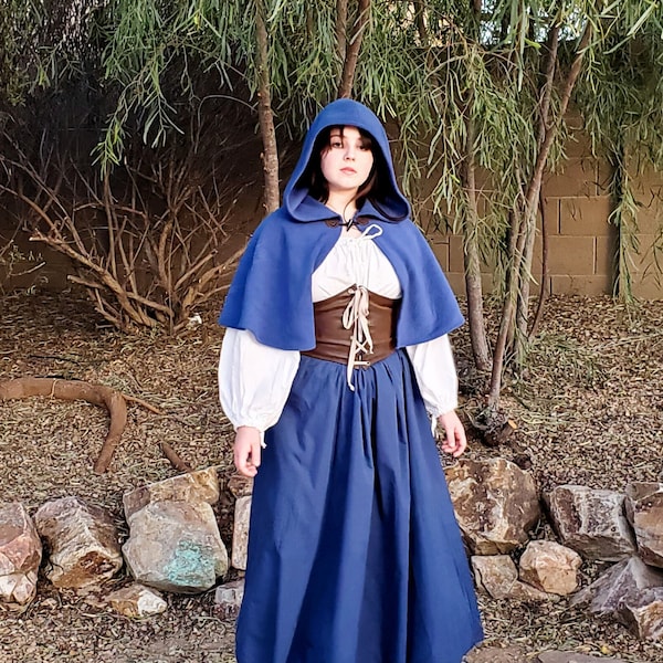 Larp Cosplay Cloak Etsy