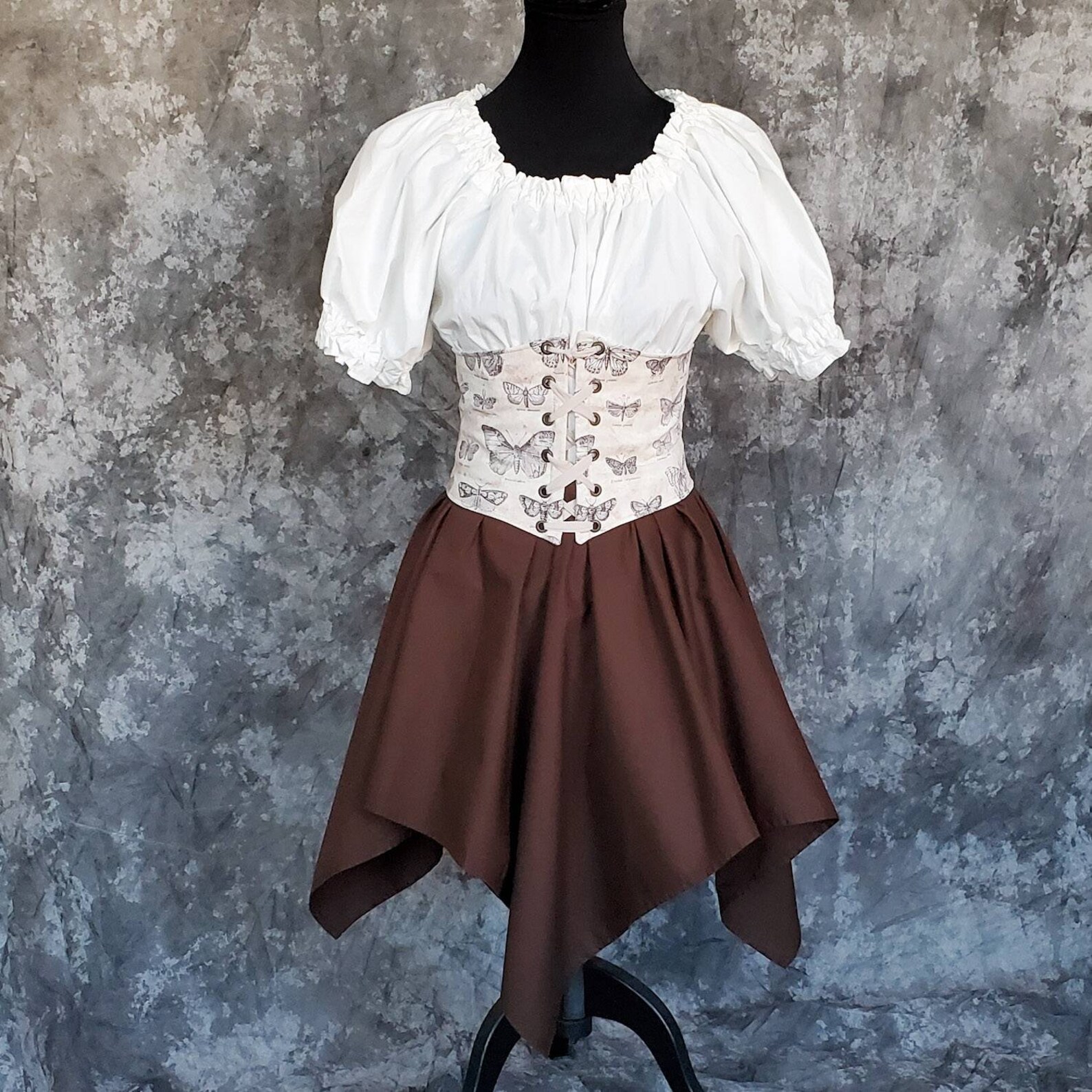 Steampunk Costume Waist Cincher Pirate Waist Belt Corset Etsy