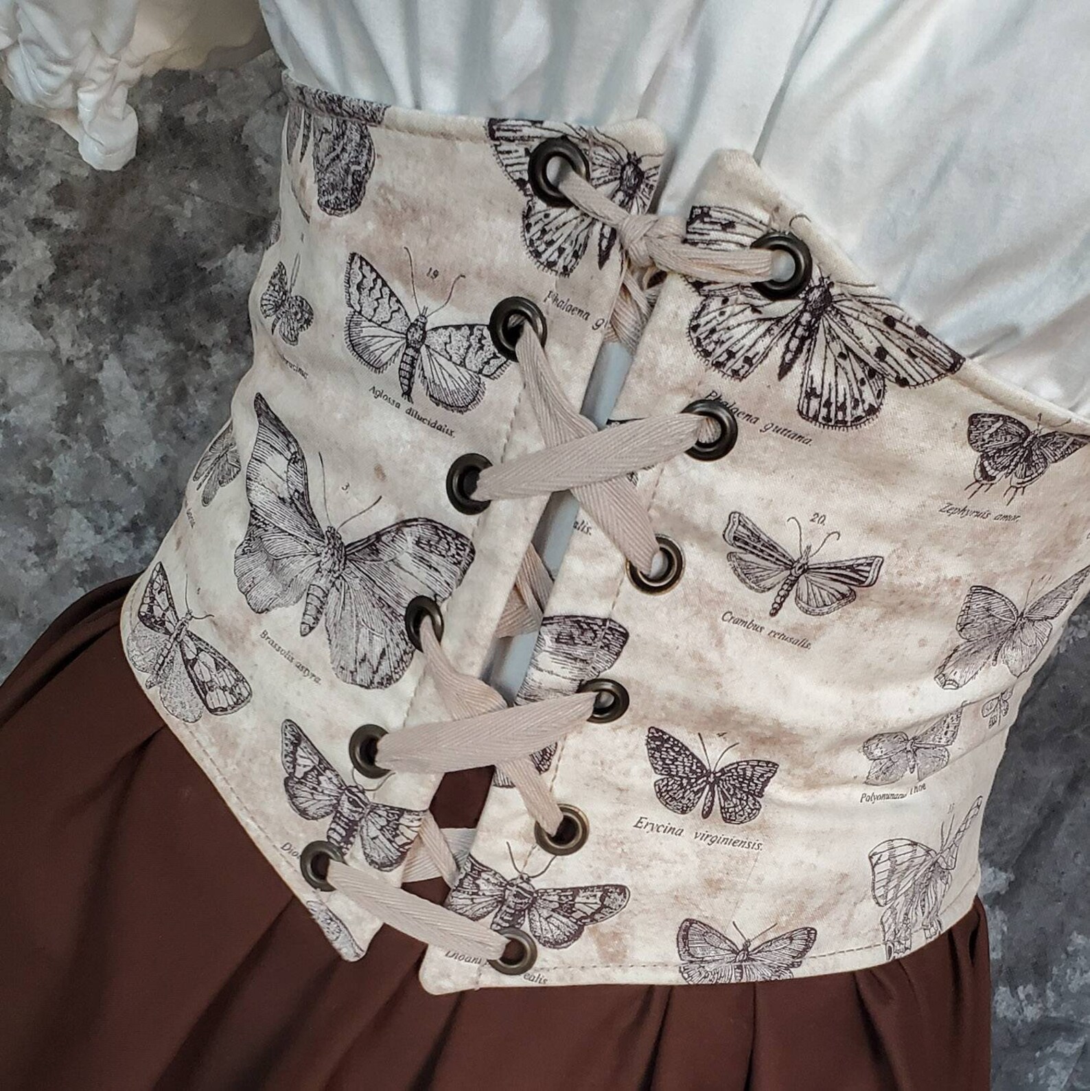 Steampunk Costume Waist Cincher Pirate Waist Belt Corset Etsy