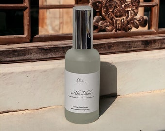 Abu Dhabi Room & Linen Spray | Luxury Room Spray | Air Freshener | Home Fragrance | 3 oz