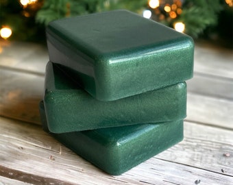Christmas Tree Farm glycerin soap, Ocean Street Designs, Cypress Trees, Cypress Forest, Chilled Air, Damp Earth.