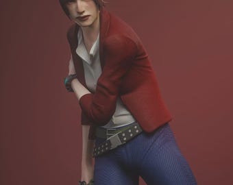 Statua da collezione dipinta a mano: resina multicolore, finitura opaca o lucida / resina UV di alta qualità, espositore da 25 cm / decorazione fatta a mano