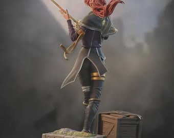 Resin Figure, Hand Painted  Figurine, 25cm, 1/6 & 1/4 Scale, 3D Printed Collectible Statue, Display Model