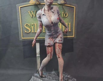 Statua in resina fatta a mano da collezione - Figura dipinta a mano multicolore - Resina UV di alta qualità, scultura da esposizione, dimensioni 25 cm