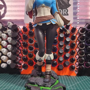 Resin Collectible Figure: Hand-Painted Art Sculpture (25-30 cm)