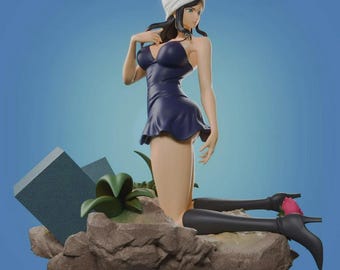 Statua da collezione realizzata a mano - Scultura in resina multicolore, dettagli dipinti a mano, decorazione da esposizione, 25 cm