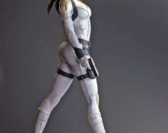 Statua da collezione in resina fatta a mano, dettagli multicolori (altezza 25 cm, resina UV di alta qualità, finitura dipinta a mano)