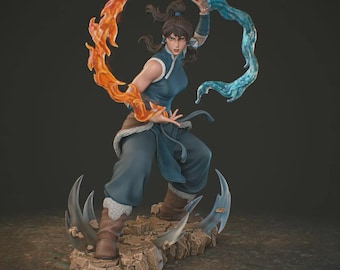 Avatar, Hand Painted Collectible Statue | 3D Printed Resin | Display Model