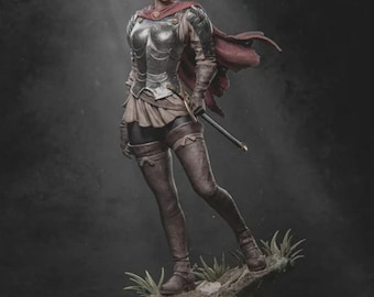 Shae Vizla Resin Figure, Hand Painted Star Wars Figurine, 25cm, 1/6 & 1/4 Scale, 3D Printed Collectible Statue, Display Model