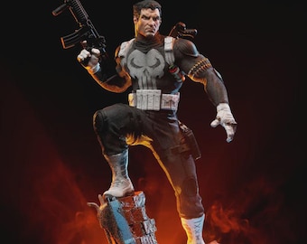 Figura da collezione in resina dipinta a mano: 25 cm, espositiva, opaca/lucida