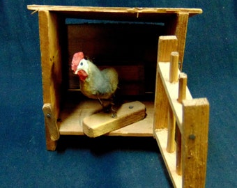 PIP SQUEAK ROOSTER in Chicken Coop