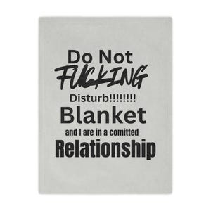 Comedic Minky Blanket - Cozy Lounge Throw, Perfect Gift for Quirky Friends, Funny Home Decor, Great for Birthdays and Relaxation