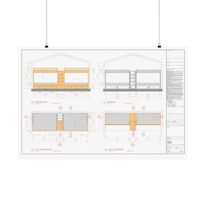 Autocad Sample Dwg Etagenbett-Design - Schematische Zeichnungen