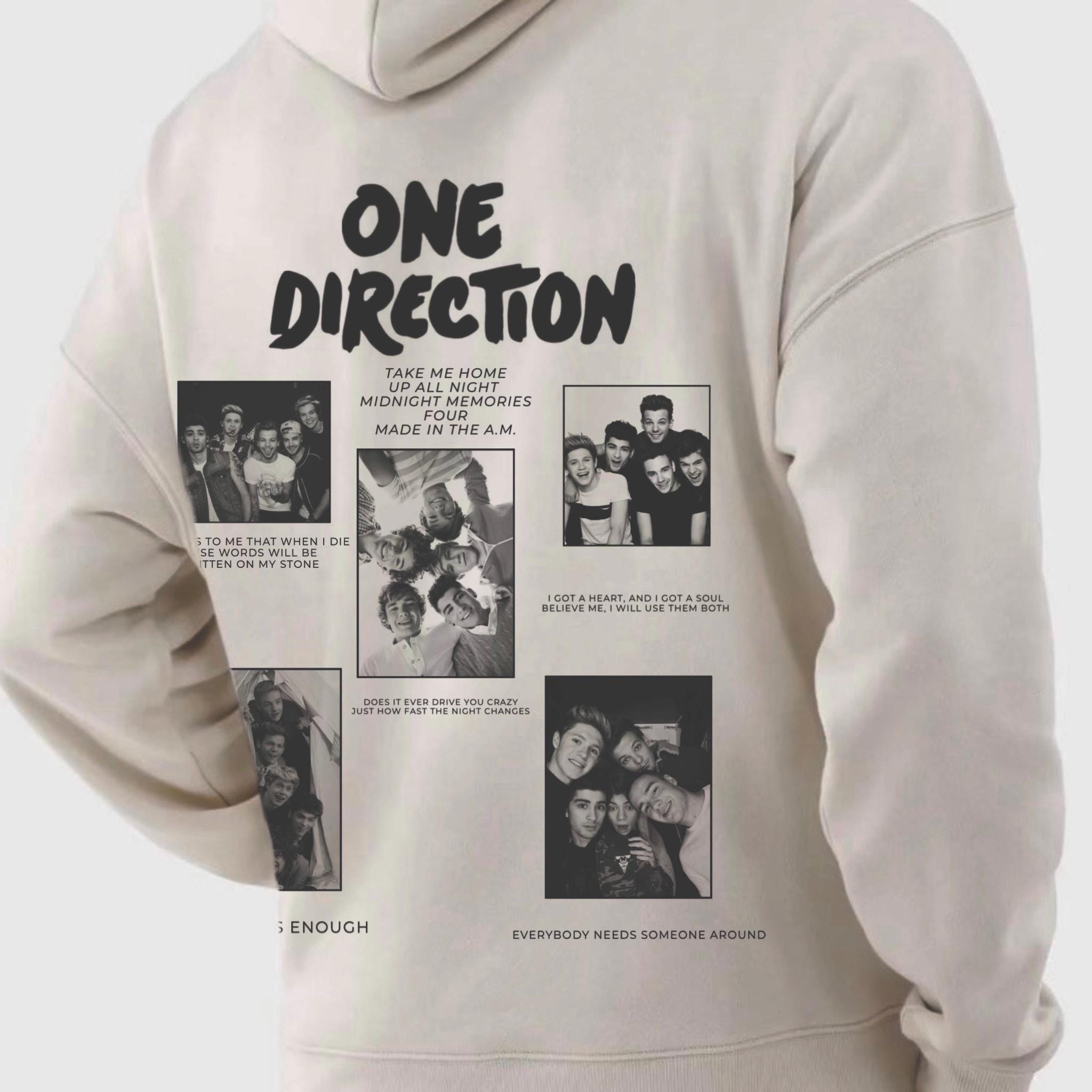 1 Direction Hoodie Etsy