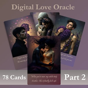 Veritas Amor Oracle – Part 1 | 78 Love Oracle Cards PDF | Soul Connection, Shadow Work & Heart Healing |Love Messages for Heart