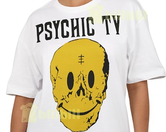 Camiseta vintage de Tekno Acid Beat Psychic TV Punk Rock New Wave Música electrónica Regalo