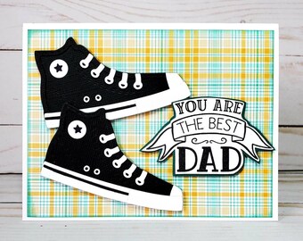 You Are The Best Dad, Father's Day Card, Fathers Day Card, Card for Dad, Handmade Greeting Card, Handmade Dad Card, Handmade