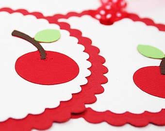 Gift Tag Large Fresh Cherry Tag
